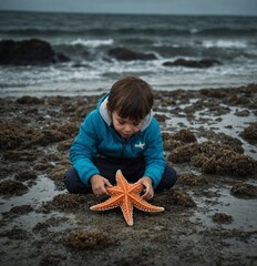 The Talking Starfish: A child finds a starfish that can speak. What wisdom or secrets does it share?