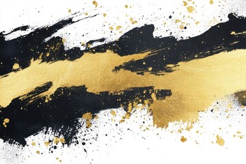 Elegant gold foil borders for chic invitations, luxurious branding solutions, and stylish graphic elements, showcasing opulent splatter textures and shimmering brush patterns for discerning clientele