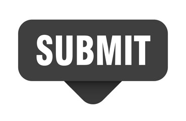 submit sticker. submit sign on transparent background