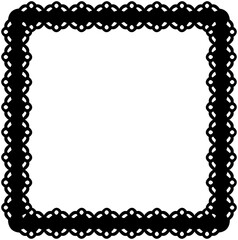 Lace Border Frame