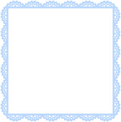 Lace Border Frame
