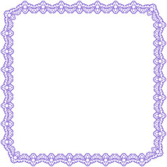 Lace Border Frame