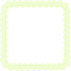 Lace Border Frame
