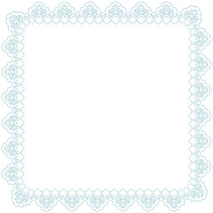Lace Border Frame