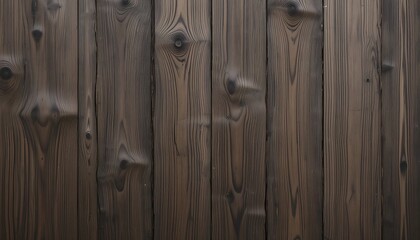 Fototapeta premium Dark Brown Wood Texture Background, Detailed Close-up of Planks, Rich Grain Pattern, Natural Wooden Surface, Rustic Wooden Wall