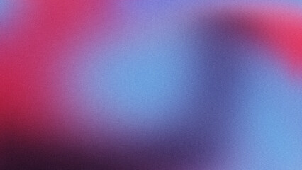 Grainy gradient background, blue, red, dark purple texture