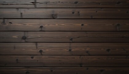 Naklejka premium Dark Brown Wooden Planks Background Texture, High Resolution Image for Design and Decoration, Rich Wood Grain, Natural Wood Surface