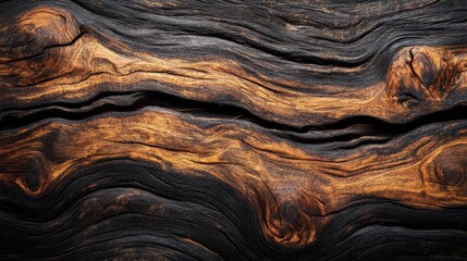 Rich wenge wood texture with deep brown and black tones for design and decoration