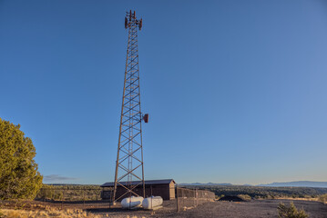 Cell Tower on the edge of Rarick Canyon AZ