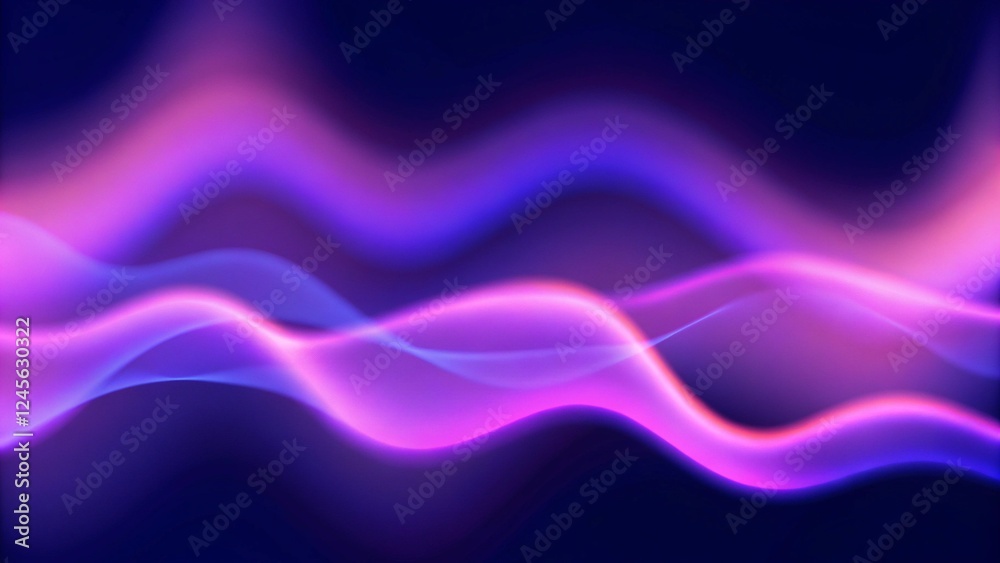 Aufkleber a close up of a purple and blue abstract background, vibrant swirls of colorful texture blending int