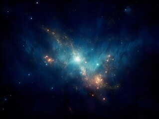 Galaxy and universe light. Galaxies sky in space Planets and stars beauty of space exploration