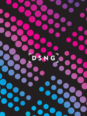 Halftone colorful pattern gradient texture background. Great vector illustration for sports, games, digital, technology, celebrations, etc.