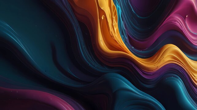 Trendy liquid style shapes abstract design, dynamic background for placards, brochures, posters, web landing pages, covers or banners