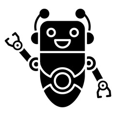 Robotic Glyph Icon