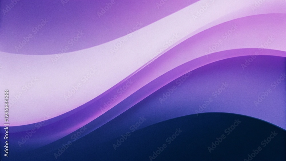Poster abstract purple waves. purple and blue abstract background with waves. ideal for web design or digit