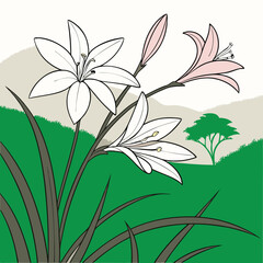 abstract floral background