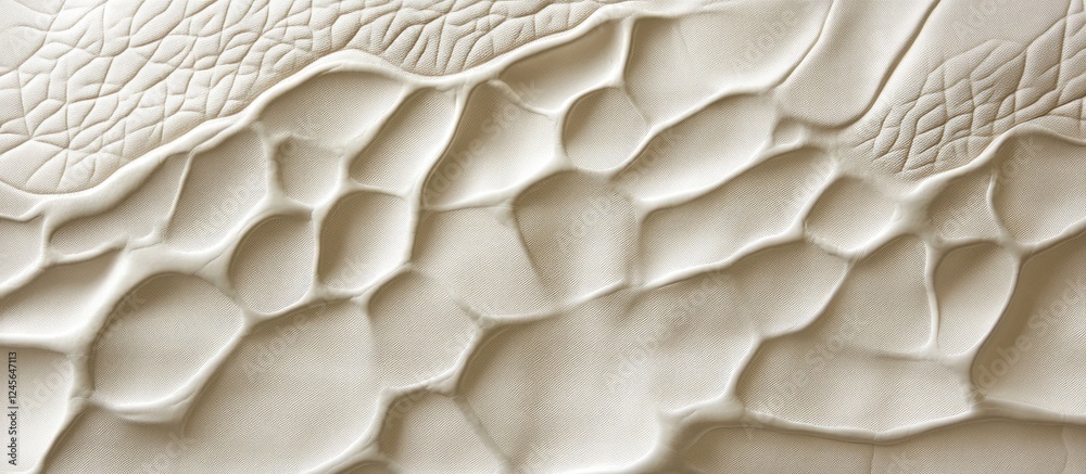 Aufkleber textured upholstery fabric in neutral tones with a subtle abstract pattern showcasing layered, wavy 