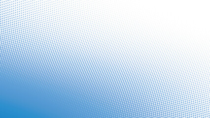 Blue halftone pattern abstract background for fabric style
