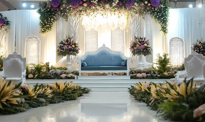 Exclusive Muslim Wedding Organizer with a Serene Ballroom for a Majestic Affair