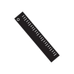ruler logo icon illustration flat