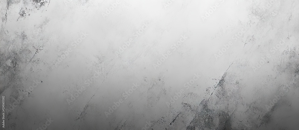 Poster abstract gray background with textured fog and subtle hints of green on the lower section creating a