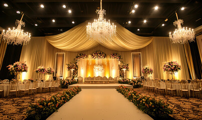 Traditional Wedding Organizer with a Ballroom Venue for a Classic and Elegant Event