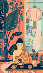 Modern Buddha Image