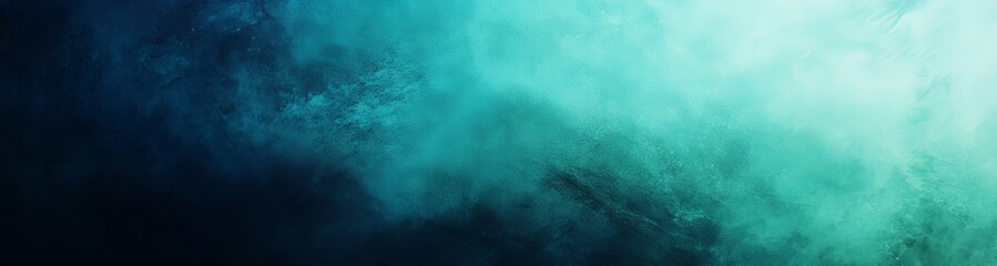Teal and dark blue smoke clouds background