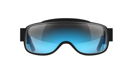 Virtual reality glasses isolated on transparent or white background