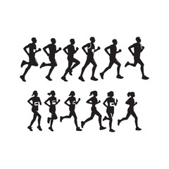 runners vector