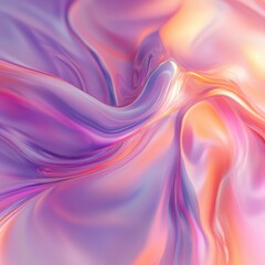 Obraz premium Abstract pastel fluid background with smooth swirling patterns in soft colors for creative design projects