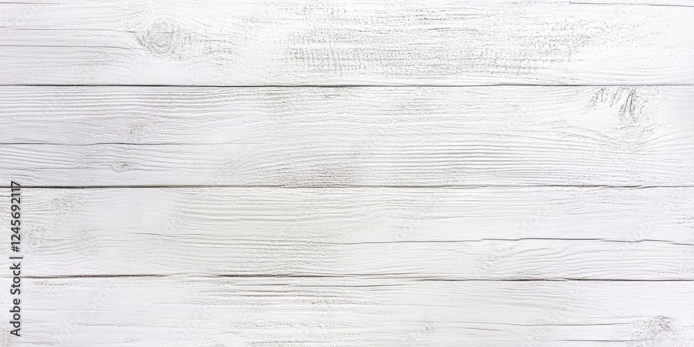 Canvas Prints White wood grain texture background with subtle lines and knots, ample copy space, clean and bright, suitable for design purposes.