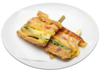 Sanjeok, Traditional Korean Skewered Pancakes