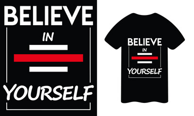 A typography T-Shirt design. Bold & Stylish T-Shirt Design.