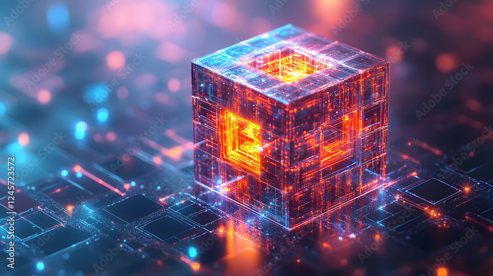 Poster Cybersecurity data protection strategies for effective server management in digital environments