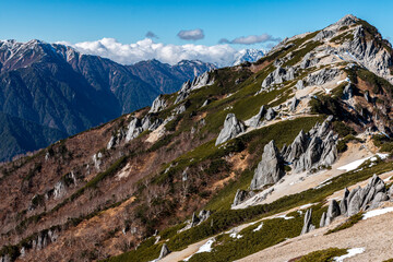冬の北アルプス燕岳01