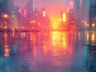 Heavy Rain Causes Flooding in Selce Croatia with Clogged Drain Cover and Rising Water Levels