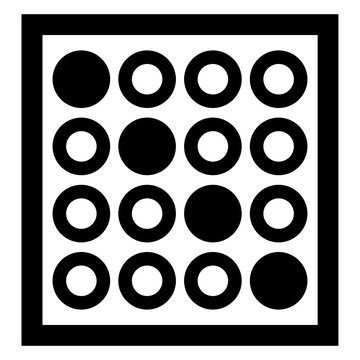 Connect four game icon