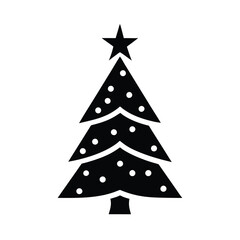 abstract christmas tree