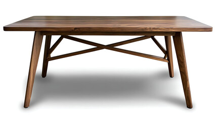 Fototapeta premium A wooden table with a cross design on it. generated using AI