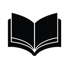 open book vector illustration