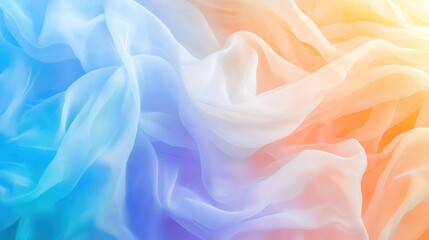 Obraz premium Pastel ombre fabric texture background.