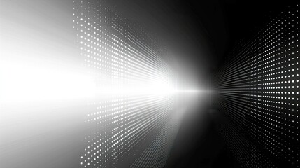 Abstract Digital Tunnel: A Futuristic Vision of Technology and Innovation