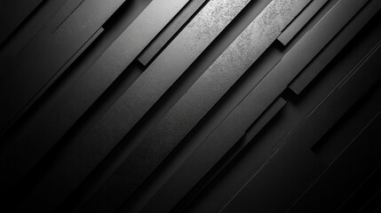 Obraz premium Minimalistic Abstract Composition with Black Diagonal Lines on Smooth Background