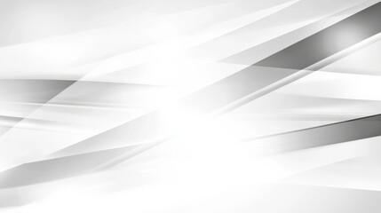 Abstract white background with geometric shapes