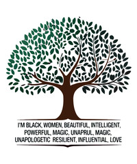 Obraz premium Black History Honoring the Past T Shirt design