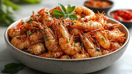 Spicy Shrimp Dish Recipe Delicious Seafood Appetizer