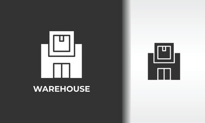 Warehouse Vector, Icon Or Logo Sign Isolated Symbol Illustration