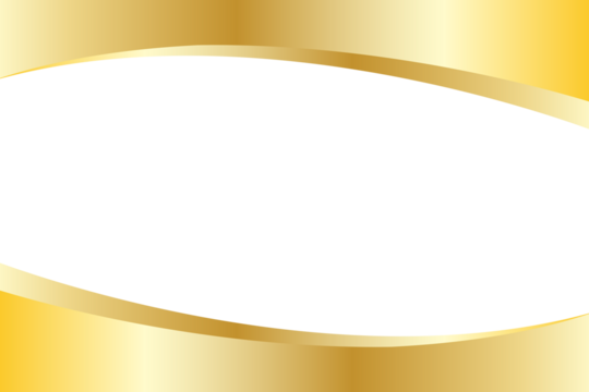 Elegant Gold Gradient Banner Design