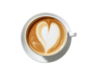 heart shaped coffee cup
